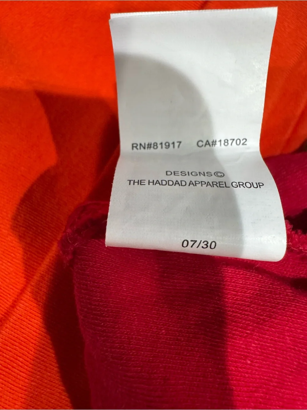 Nike - Baby Beanie Hat Set in Orange and Red